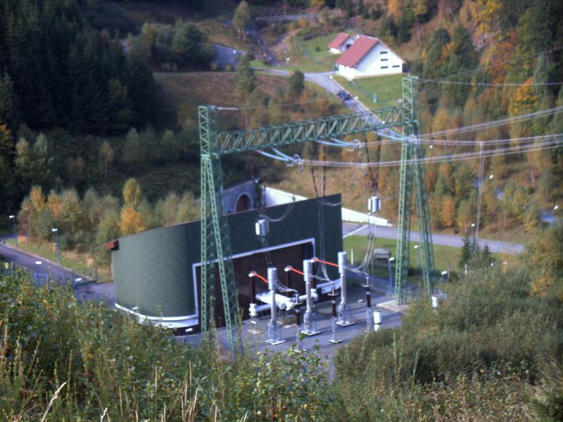 Přívod energie do sítě
